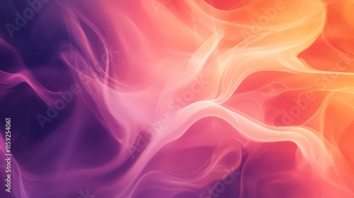 Wallpaper Mural Swirled smoke background with a gradient of colors. Illustration for banner, poster, cover, brochure or presentation. Torontodigital.ca