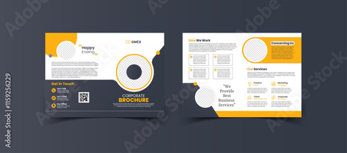Corporate Brochure Template that is super simple to edit and customize with your own details! Simply add your own images and text, I hope you like 