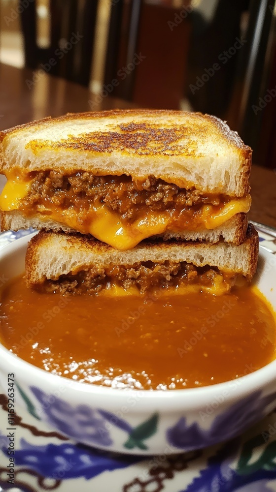 Delicious Grilled Cheese with Tomato Soup Delicious Grilled Cheese with Tomato Soup