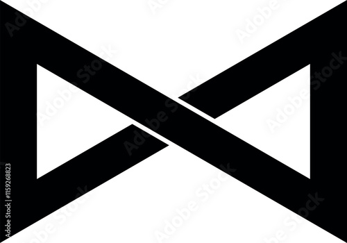 Infinity icon. Symbol of unlimited, limitless, endless, eternity, infinite, loop, discontinuation, lemniscate and repetition concepts. Mathematical Symbol. Vector