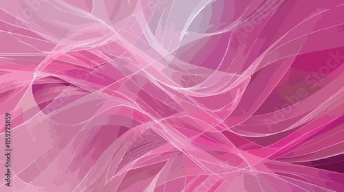 Pink Abstract Background Vector Illustration