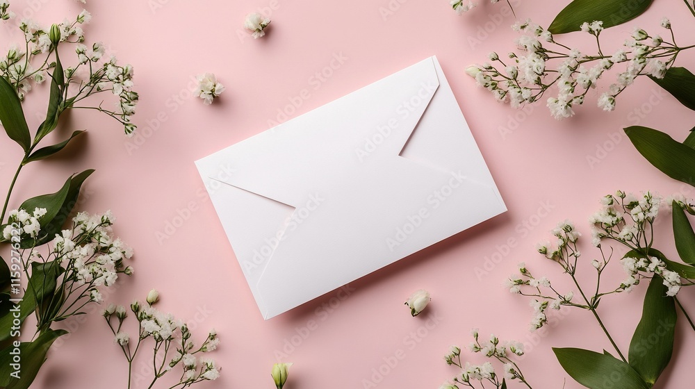 Stationery Flatlay Envelope And Wedding Card Mockup Stationery Flatlay Envelope And Wedding Card Mockup