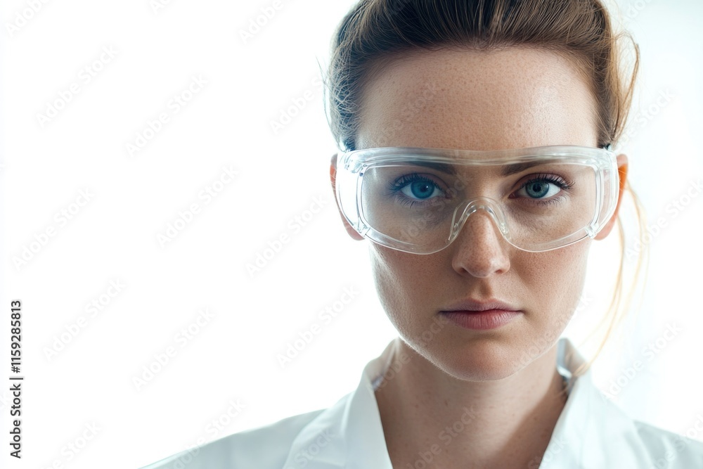 Scientist in action, perfect for medical or laboratory settings Scientist in action, perfect for medical or laboratory settings