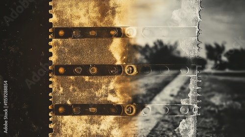 Vintage Film Grain PSD Photo Effect