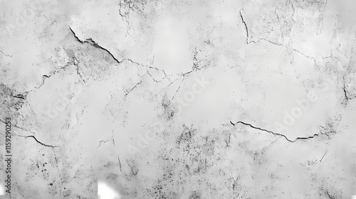 Cracked Concrete Texture: A high-resolution image showcasing the intricate details of a weathered concrete surface. The textured backdrop features a network of fine cracks.