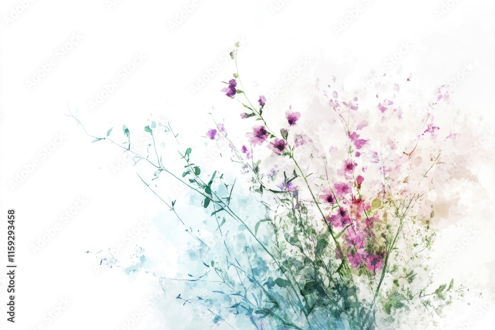 Obraz premium A vase filled with many colorful flowers sits on a table