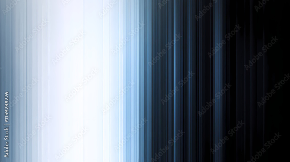 Obraz premium Abstract Blue and White Vertical Stripes Background 