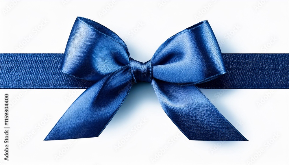 blue bow isolated on white background blue bow isolated on white background