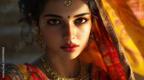 A Christmas ornament hanging from a Christmas tree. Perfect for holiday decorations or festive greeting cards