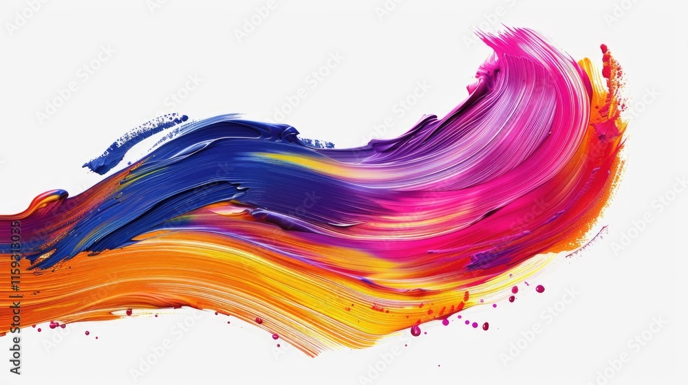 An image featuring vibrant paint splashes in a white background. Abstract, colorful design with a creative and modern feel. An image featuring vibrant paint splashes in a white background. Abstract, colorful design with a creative and modern feel.