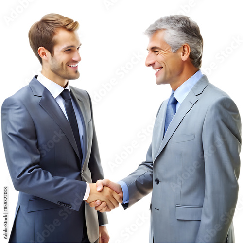 Obraz na płótnie business people shaking hands w salonie
