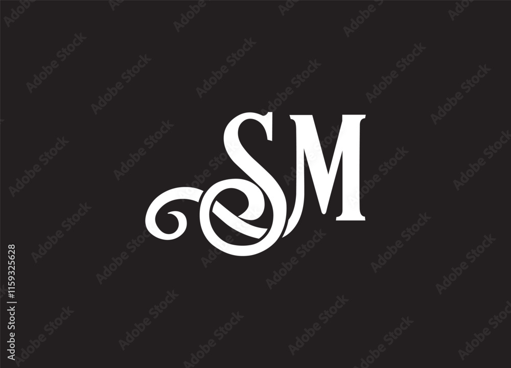 SM Logo Design Vector Template
SM Logo Design Vector Template