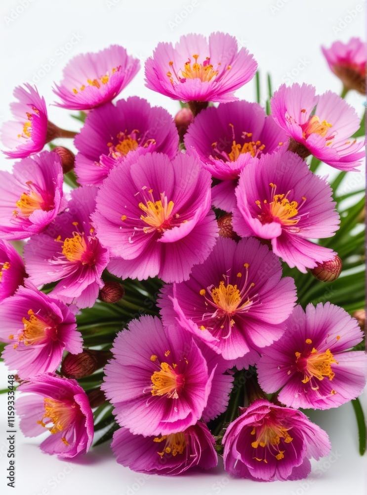 thrift flowers - armeria maritima. Bright pink flowers arranged beautifully in a decorative bouquet for indoor decoration thrift flowers - armeria maritima. Bright pink flowers arranged beautifully in a decorative bouquet for indoor decoration