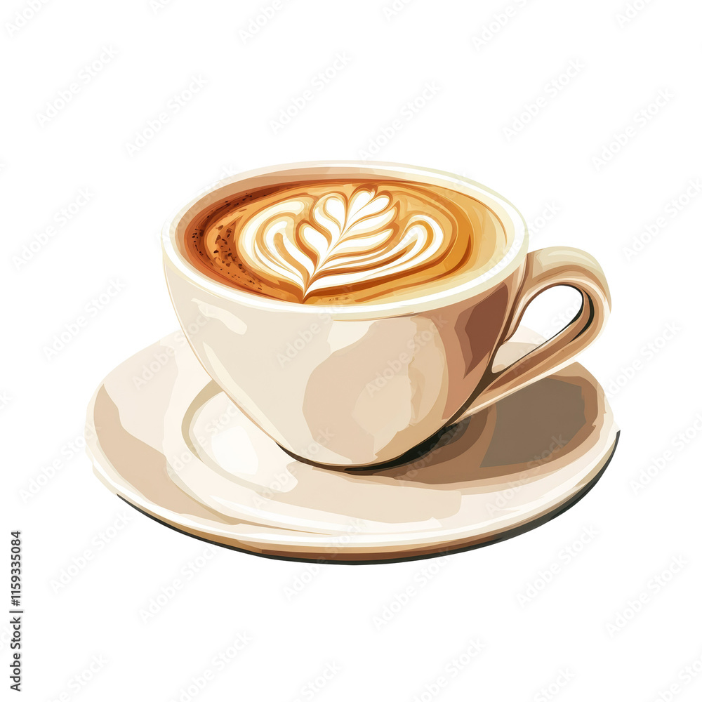 Cup of coffee. isolated transparent background Cup of coffee. isolated transparent background