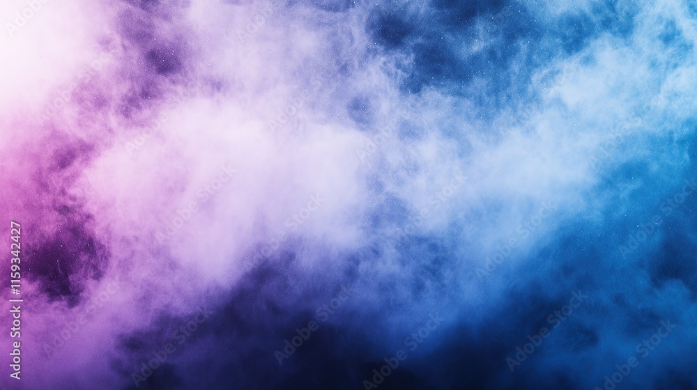 Fototapeta premium Abstract Purple Blue Smoke