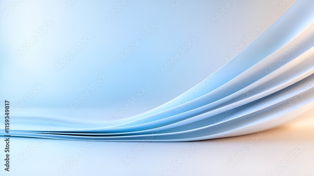 Blue and white background with a white line Blue and white background with a white line