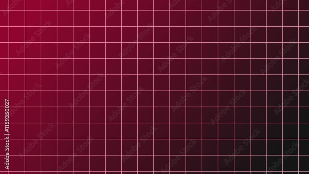 Animated Grid Lines Red Background, 4k copy space hd backdrop digital rendering animated video design seamless looping Animated Grid Lines Red Background, 4k copy space hd backdrop digital rendering animated video design seamless looping