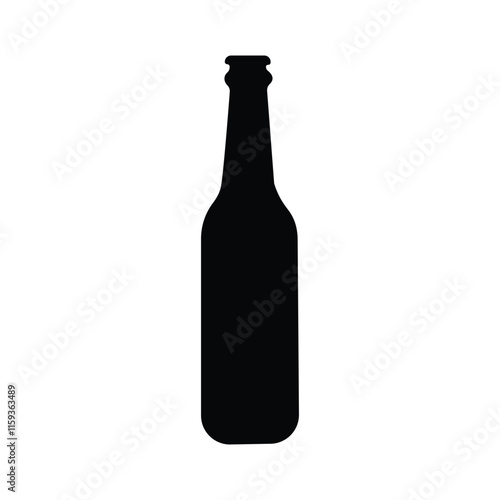 bottle icon beverage symbol design element