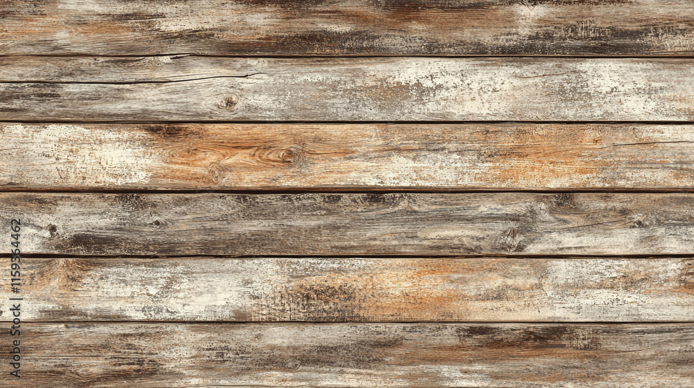 Fototapeta premium Wooden planks with rustic texture and warm tones create a cozy atmosphere for any setting