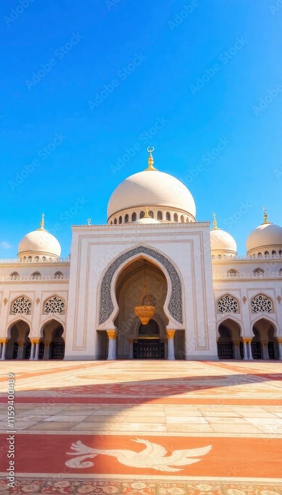 illustration of amazing architecture design of muslim mosque illustration of amazing architecture design of muslim mosque