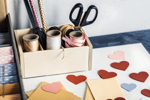 Craft Supplies and Handmade Hearts