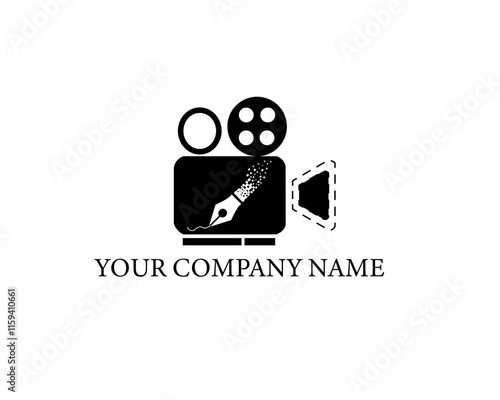 Content writing video editing vidoe videography clean cand minimalist logo 