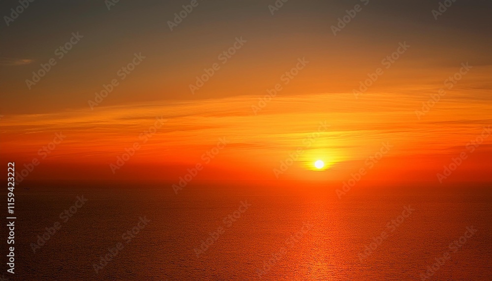 Fototapeta premium sunset in the sea