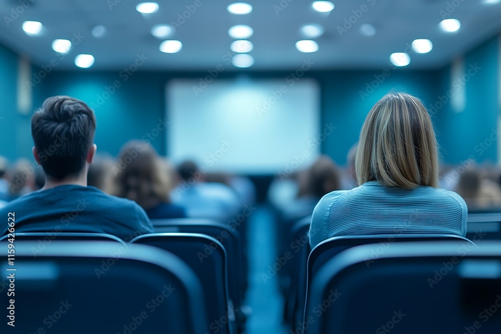 Business Conference Audience Out of Focus Business Conference Audience Out of Focus