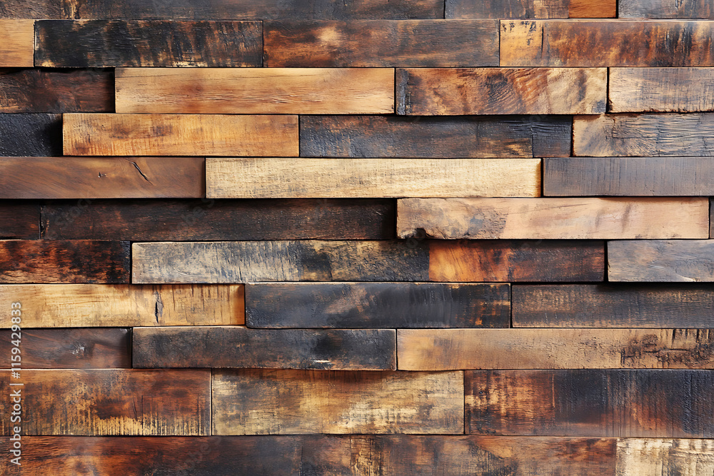 design of wood background, Rustic wooden wall texture, reclaimed wood panels, dark brown tones design of wood background, Rustic wooden wall texture, reclaimed wood panels, dark brown tones