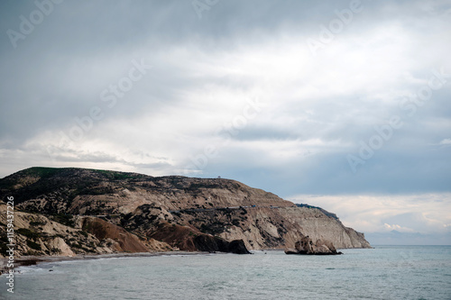 Scenic Coastal Cliffs and Calm Sea