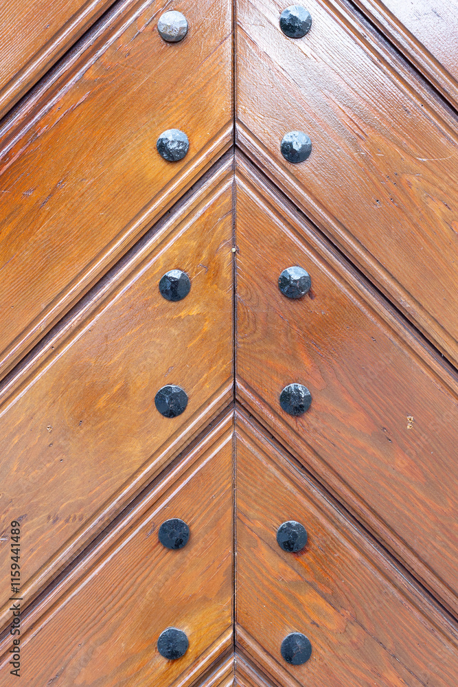 The old wooden door - grunge background texture for design