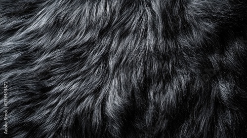 Soft fur texture background with subtle natural wool fibers, perfect for creative design concepts and banner space. photo