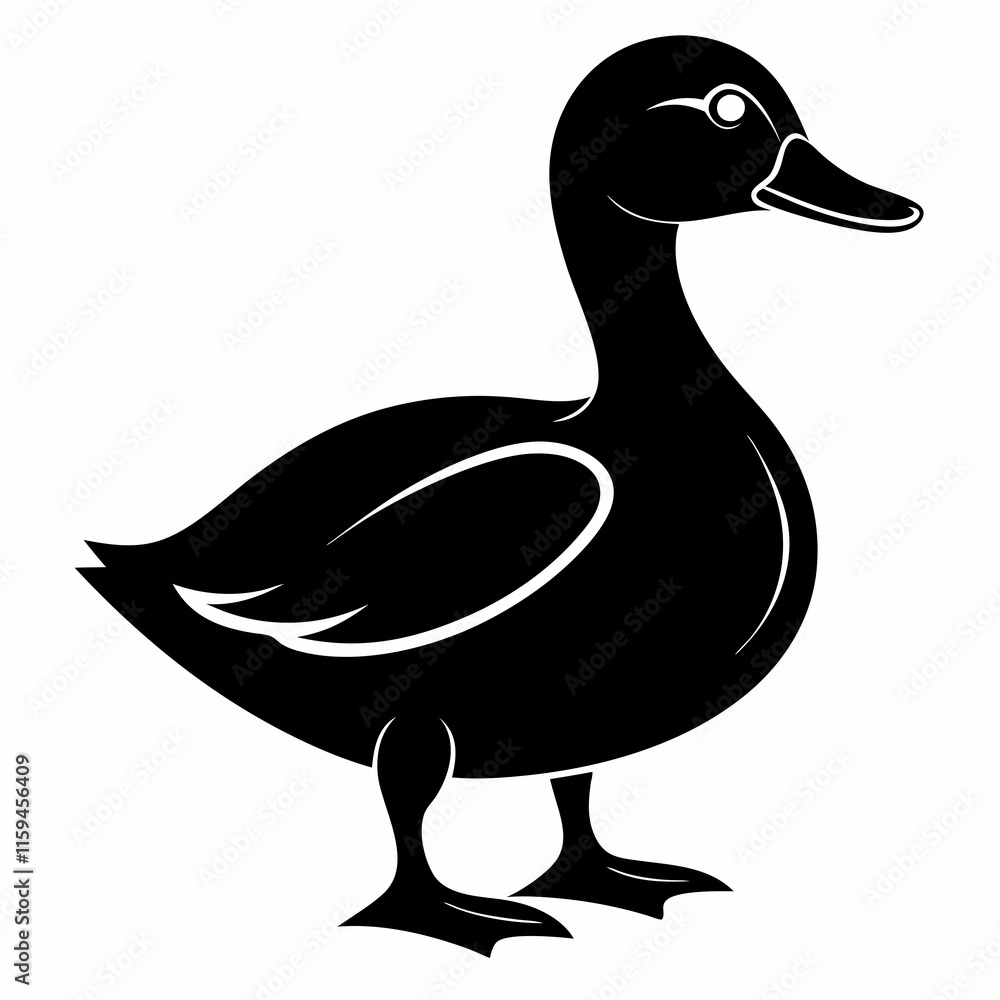 illustration of a duck illustration of a duck