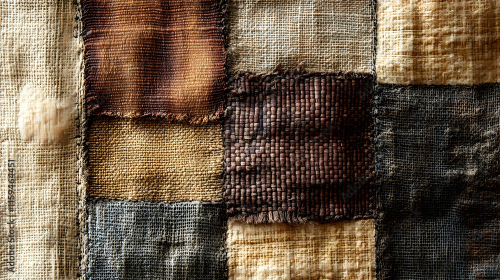 Mocha mousse color 2025 quilt-inspired abstract with woven textures, stitched patterns and natural layering suggesting warmth Mocha mousse color 2025 quilt-inspired abstract with woven textures, stitched patterns and natural layering suggesting warmth
