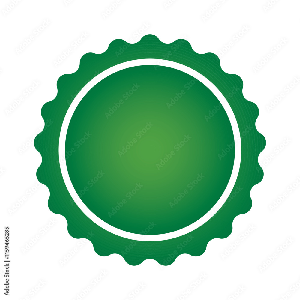 Quality guarantee green Vector icon isolated on white background. Shopping and sale concept isolated on white background illustration. Award, winner, trophy, top quality, promotion concept. Quality guarantee green Vector icon isolated on white background. Shopping and sale concept isolated on white background illustration. Award, winner, trophy, top quality, promotion concept.