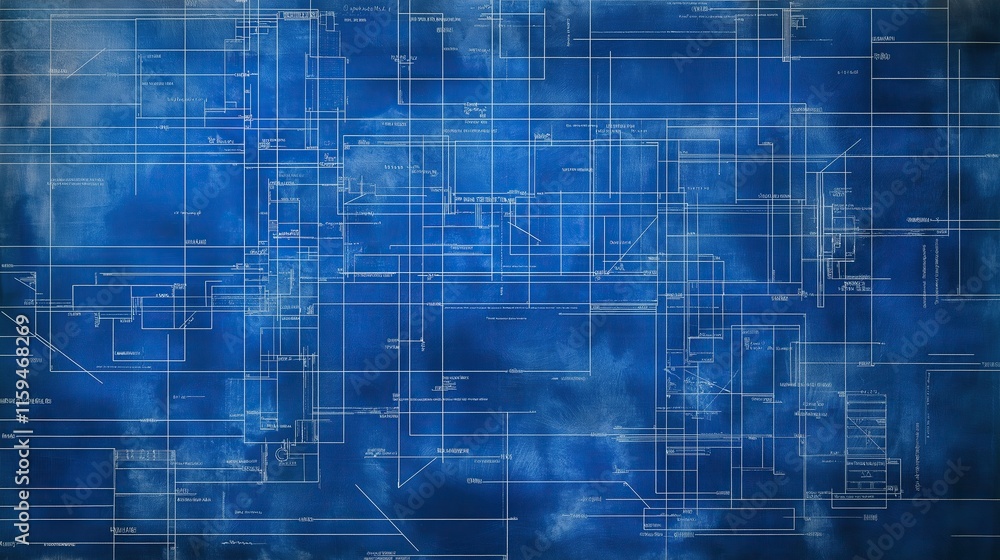 top view on old grunge worn architectural plan blueprint texture background top view on old grunge worn architectural plan blueprint texture background