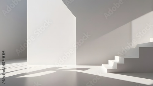 Wallpaper Mural white room Torontodigital.ca