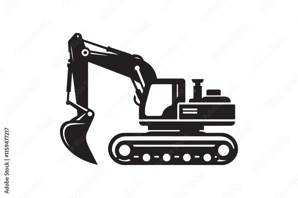Creative excavator illustration 27.eps Creative excavator illustration 27.eps