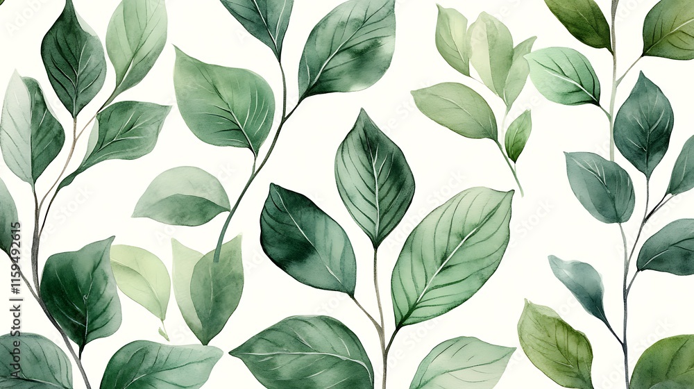 Green Leaf Collection: Artistic Watercolor and Detailed Digital Illustrations Featuring Clovers, Tropical Leaves, Falling Foliage, and Textured Dry Leaves - Perfect for Nature-Themed Designs and Decor Green Leaf Collection: Artistic Watercolor and Detailed Digital Illustrations Featuring Clovers, Tropical Leaves, Falling Foliage, and Textured Dry Leaves - Perfect for Nature-Themed Designs and Decor