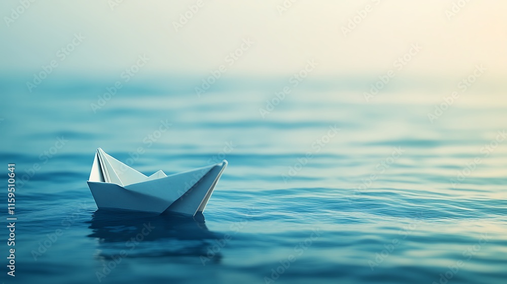 Obraz premium Negative Space Photography: Artful Use of Empty Space