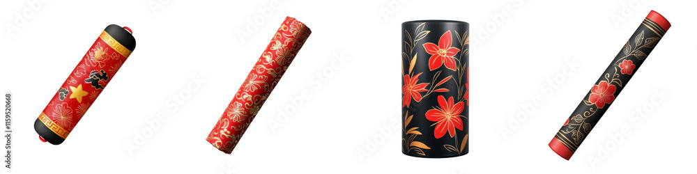 Fototapeta premium Celebrating chinese culture vibrant festival elements and colorful displays of artistry