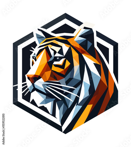 logo icon of tiger (artwork 3)