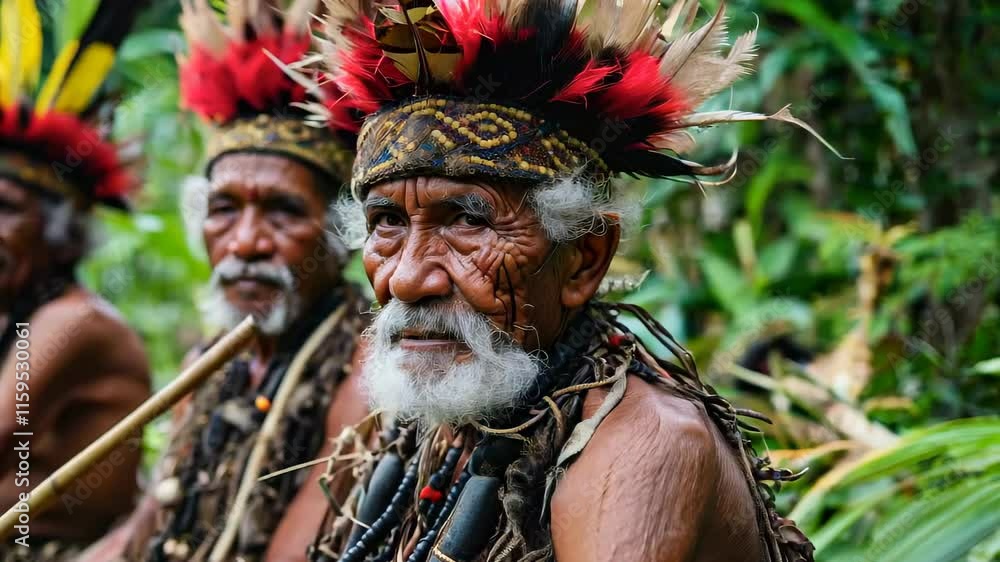 Vidéo Stock Aboriginal peoples video: native culture, traditional ...