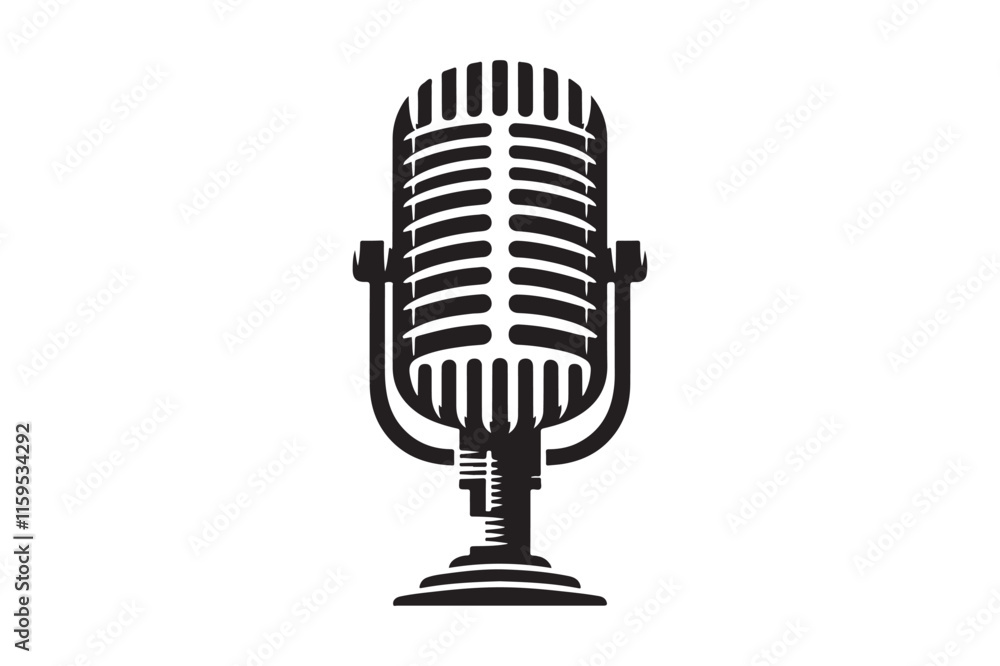 microphone silhouette vector 35.eps microphone silhouette vector 35.eps