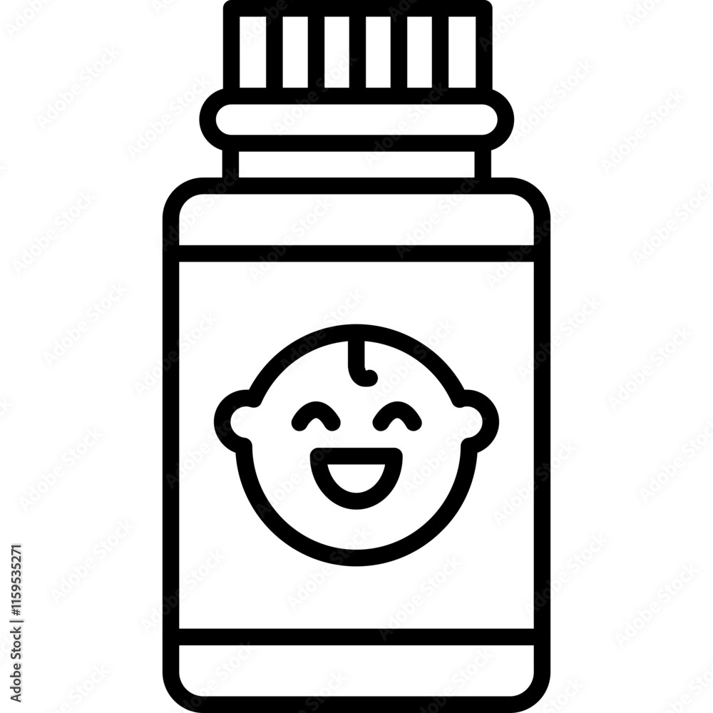 Baby powder Icon