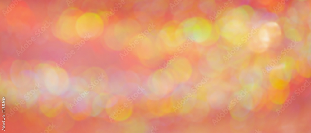 Defocus light pink with yellow and orange. Defocus fabric with sparkles as background. Glitter bokeh Defocus light pink with yellow and orange. Defocus fabric with sparkles as background. Glitter bokeh