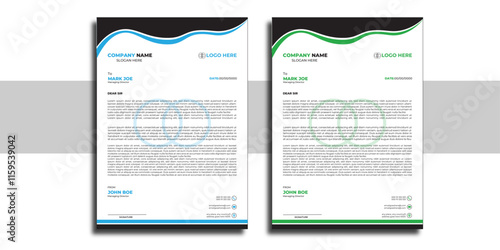 unique letterhead sample