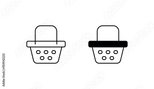 Dog cart icon design with white background stock illustration