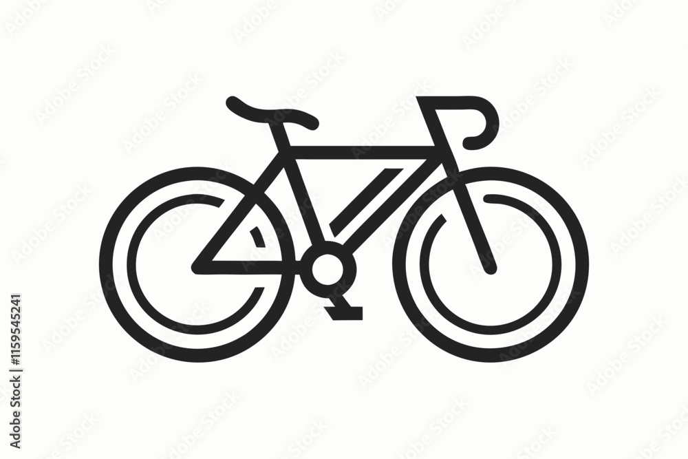 Bicycle Bike icon vector Cycling concept Sign for bicycles path Isolated on white background Tre
Bicycle Bike icon vector Cycling concept Sign for bicycles path Isolated on white background Tre