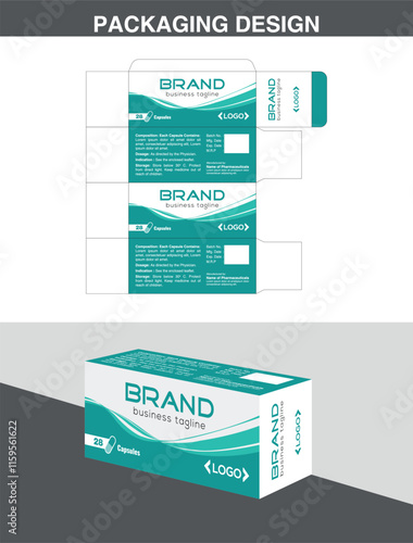 Medicine Packaging Box Design for Health